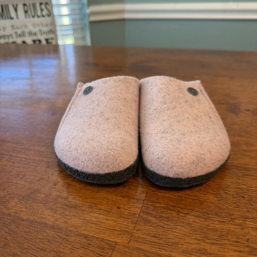 Birkenstock Zermatt Shearling Wool Felt Clog size 2